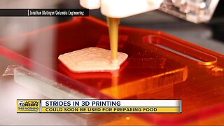 3D printers could soon be used to prepare foods
