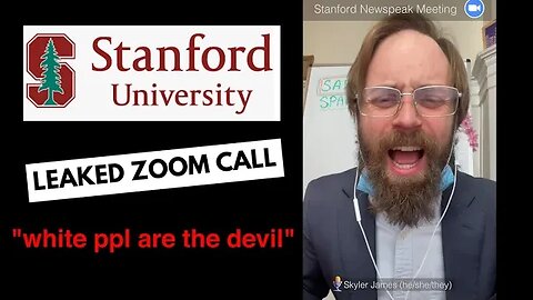 Stanford University leaked call banning "straight white male" words