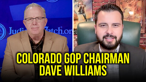 Colorado GOP Chairman Dave Williams "The Left is ATTACKING Fair Elections!"