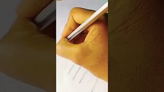 girl hand drawing