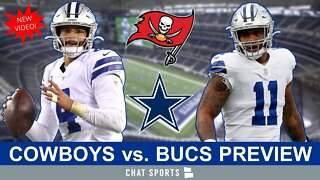 Cowboys vs. Buccaneers Week 1 Preview & Matchup