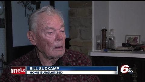 Burglars target retired veteran's home pretending to be tree trimmers