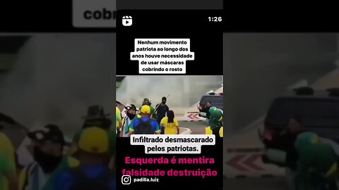 Quem cometeu os vandalismos no domingo? Qual o futuro desse governo? Valiosa análise na legenda.