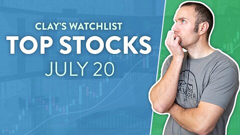 Top 10 Stocks For July 20, 2023 ( $CVNA, $GOEV, $CLBR, $NKLA, $AMC, and more! )