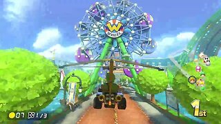 Mario Kart 8 Deluxe - Water Park Gameplay