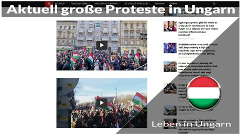Es gibt auch in Ungarn große Proteste - Leben in Ungarn