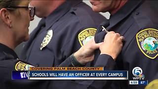 Palm Beach County Schools will have an officer at every campus