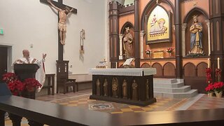 Eucharistic adoration before Mass; St Elizabeth Seton - Jan. 4th, 2023