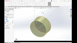 SOLIDWORKS 2022 TUTORIAL 1 AXLE