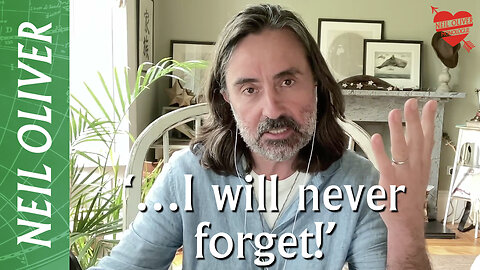 Neil Oliver: I will never forget!’