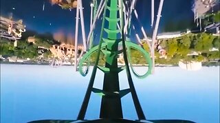 [POV] The Incredible Hulk Coaster On-Ride Video