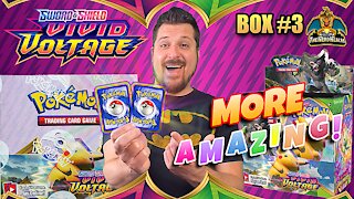 Vivid Voltage Booster Case (Box 3) | Pikachu Hunting | Pokemon Cards Opening