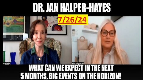 Dr. Jan Halper - Hayes - What Can We Expect In The Next 5 Months - July 27..