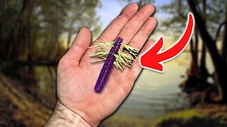 Homemade SUPER Strange HAIRY Bass Fishing Lure