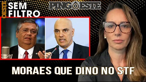 Moraes faz campanha para Flavio Dino ir para o STF