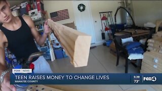 Teen raises $30,000 for veterans