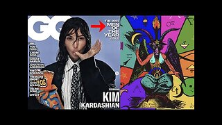 SATAN'S INVERTED WORLD! KIM KARDASHIAN NAMED GQ MAN OF THE YEAR!