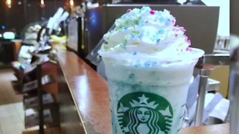 Starbucks releases Crystal Ball frappuccino