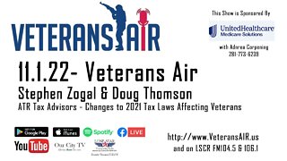 11.1.22 - Stephen Zogal & Doug Thomson with ATR Tax Advisors - Veterans Air