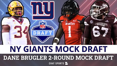 Giants 2-Round Mock Draft From Dane Brugler: Giants Select Sauce Gardner, Charles Cross & Boye Mafe