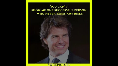 Tom Cruise Takes Risks