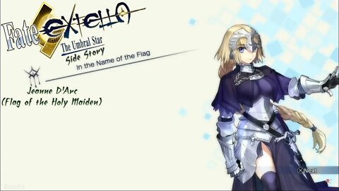 Fate/Extella: The Umbral Star - Side Story - Jeanne D'Arc (Flag of the Holy Maiden)