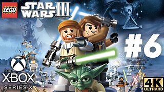 LEGO Star Wars III: The Clone Wars Gameplay Walkthrough Part 6 | Xbox Series X|S, Xbox 360 | 4K