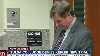 Tulsa County judge denies Kepler's new trial