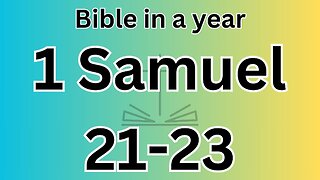 1 Samuel 21-23