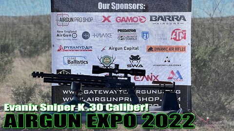 AE22 - Let’s check out the Evanix Sniper K .30 Caliber sent to us by New England Airgun