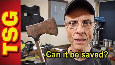 How to sharpen an old hatchet