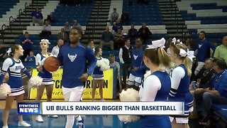 UB men's basketball earns first national ranking in program history