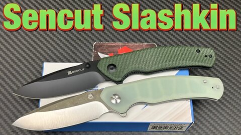 Sencut Slashkin liner lock folder knife !!