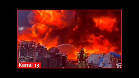 Devastating fire in Russia's Volgograd: 1,000 square meters of land is in flames