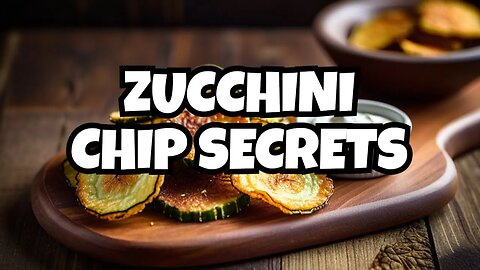 How to Make the Perfectly Crispy Baked Zucchini Chips