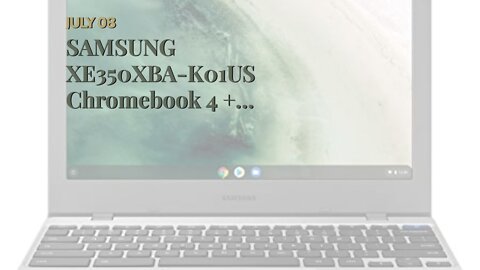 SAMSUNG XE350XBA-K01US Chromebook 4 + Chrome OS 15.6" Full HD Intel Celeron Processor N4000 4GB...