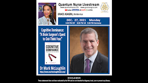 Dr. Mark McLaughlin -Cognitive Dominance: A Brain Surgeon’s Quest to Out-think Fear