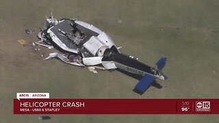 Helicopter crash in Mesa