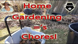 A #homegarden Equals #chores