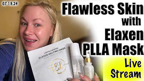 Live Flawless Skin with the Elaxen PLLA Mask, AceCosm | Code Jessica10 Saves you money