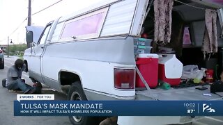 Tulsa's mask mandate: How will it impact Tulsa's homeless population