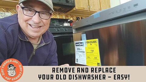 Remove and Replace Your Old Dishwasher - EASY!