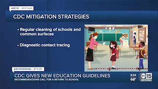 CDC reworks guidelines when it comes to returning to school