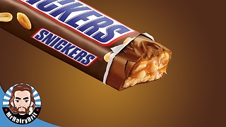 Me Slowly Eating A Snickers Chocolate Bar For 2 Minutes #ASMR?