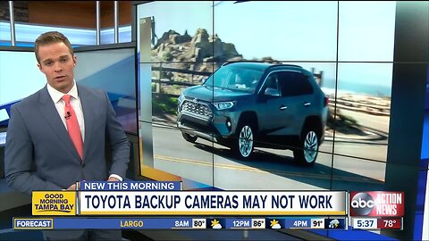 Toyota recalling RAV4 vehicles due to faulty back-up camera system