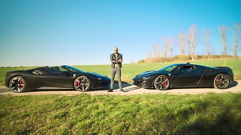 Andrew Tate Street RACING $3.2M Twin FERRARIS in Bucharest😍💨