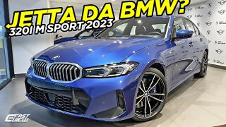 NOVA BMW 320I M SPORT 2023 COM 184 CV É UMA COMPRA RACIONAL PERANTE JETTA GLI?