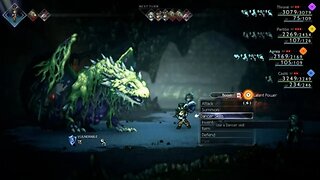 Octopath Traveler 2 (PC) - Part 60: Battle-Worn Shark & Tyrannodrake Boss Fights