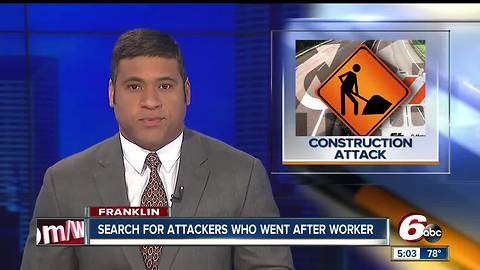 Three teens attack construction worker for yelling at person driving fast near construction zone