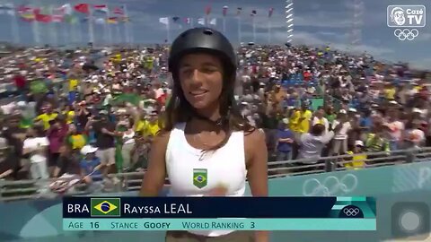 Brazilian Skateboarder Shares Profound Message Via Sign Language After Winning Olympic Bronze